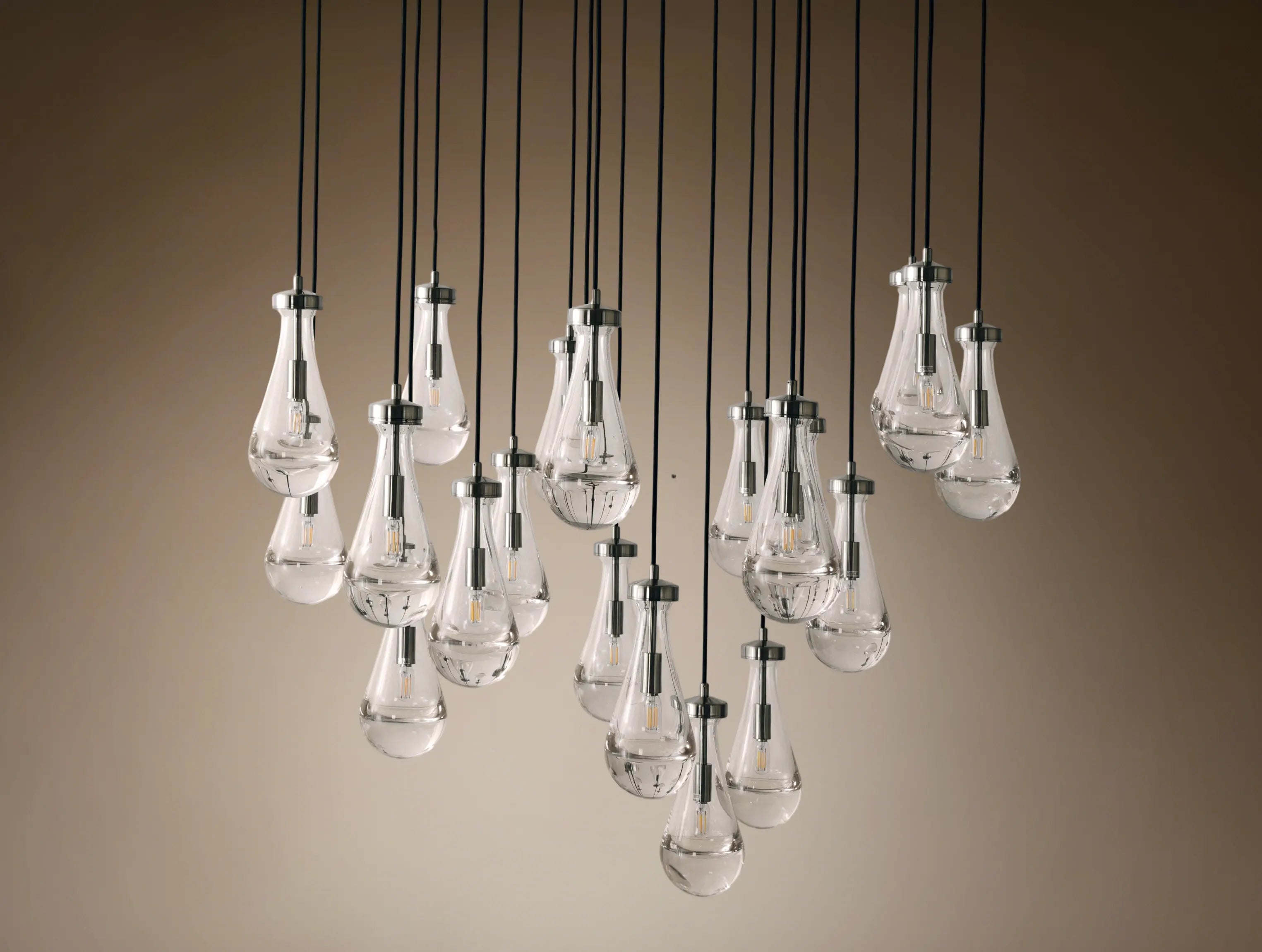 Raindrop Round Chandelier