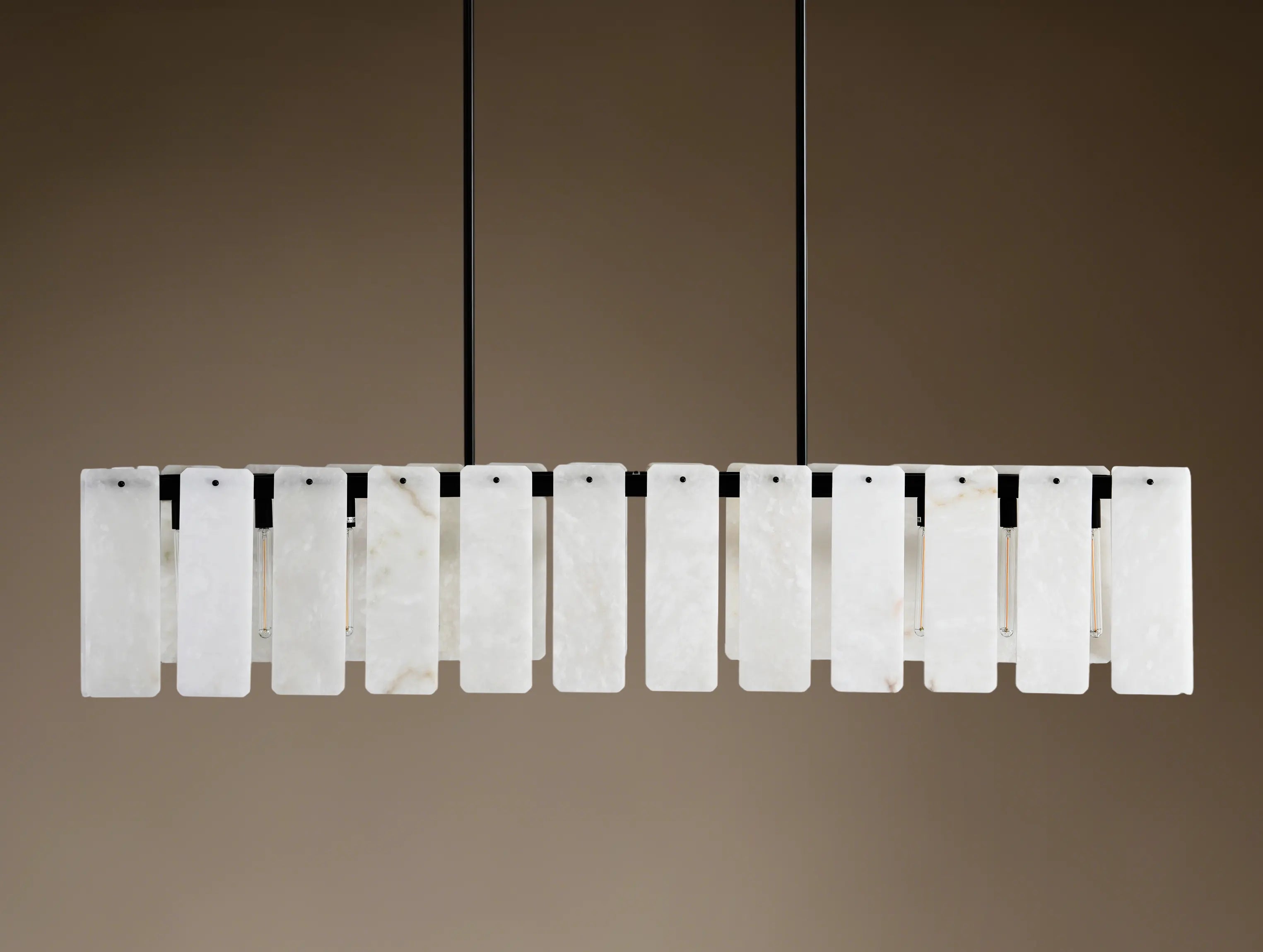 Colomette Onyx Rectangular Chandelier