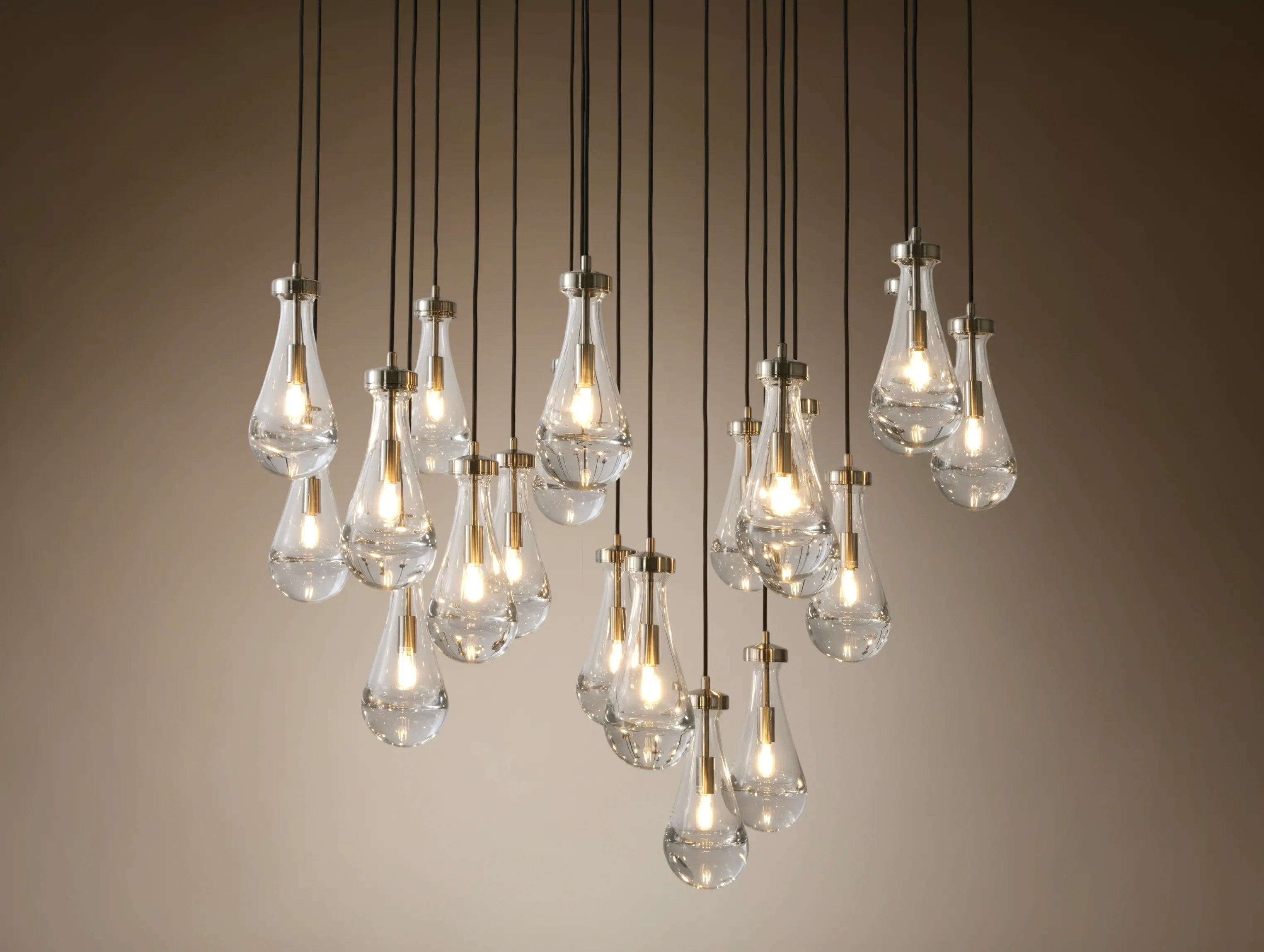 Raindrop Round Chandelier