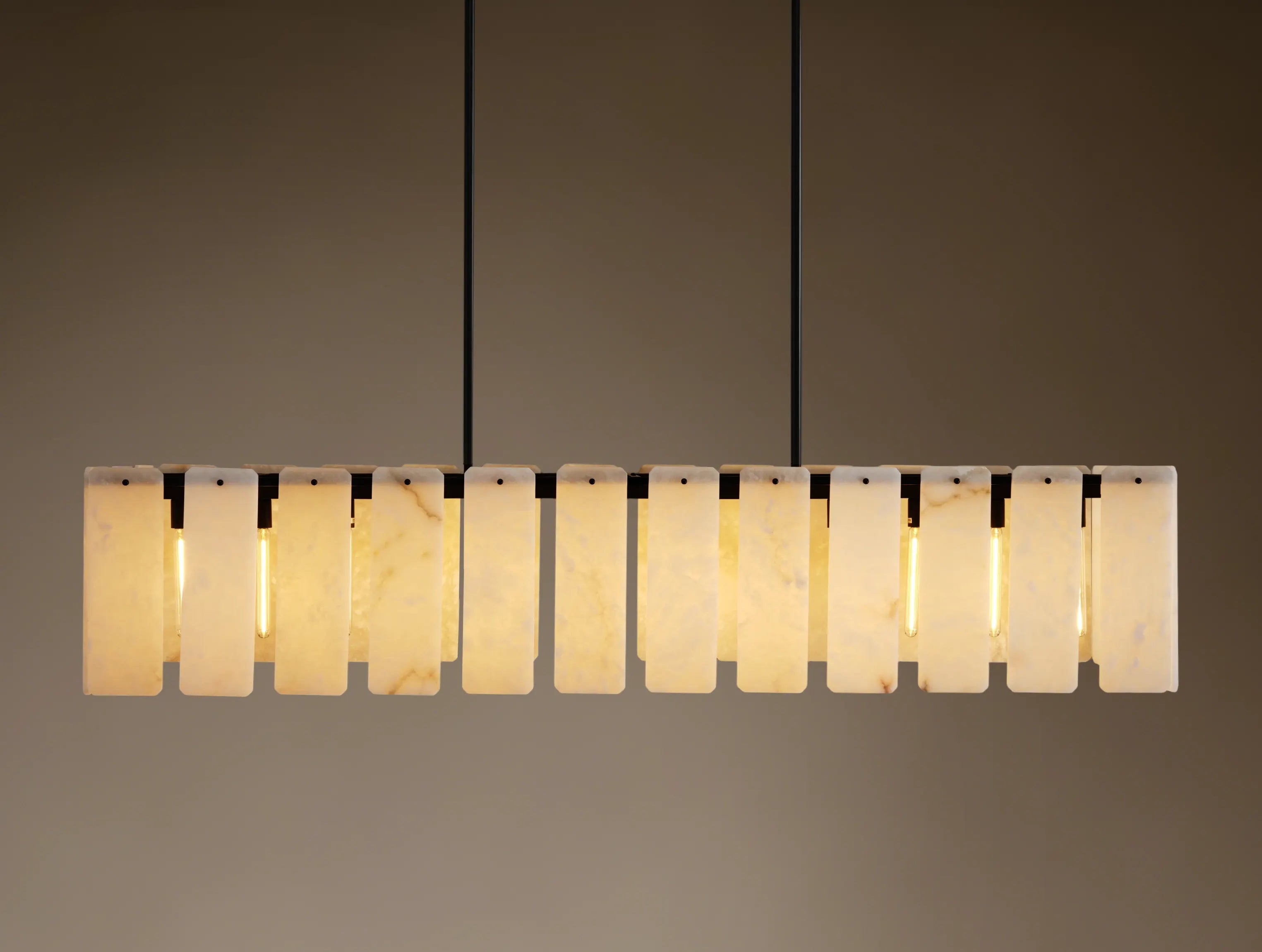Colomette Onyx Rectangular Chandelier