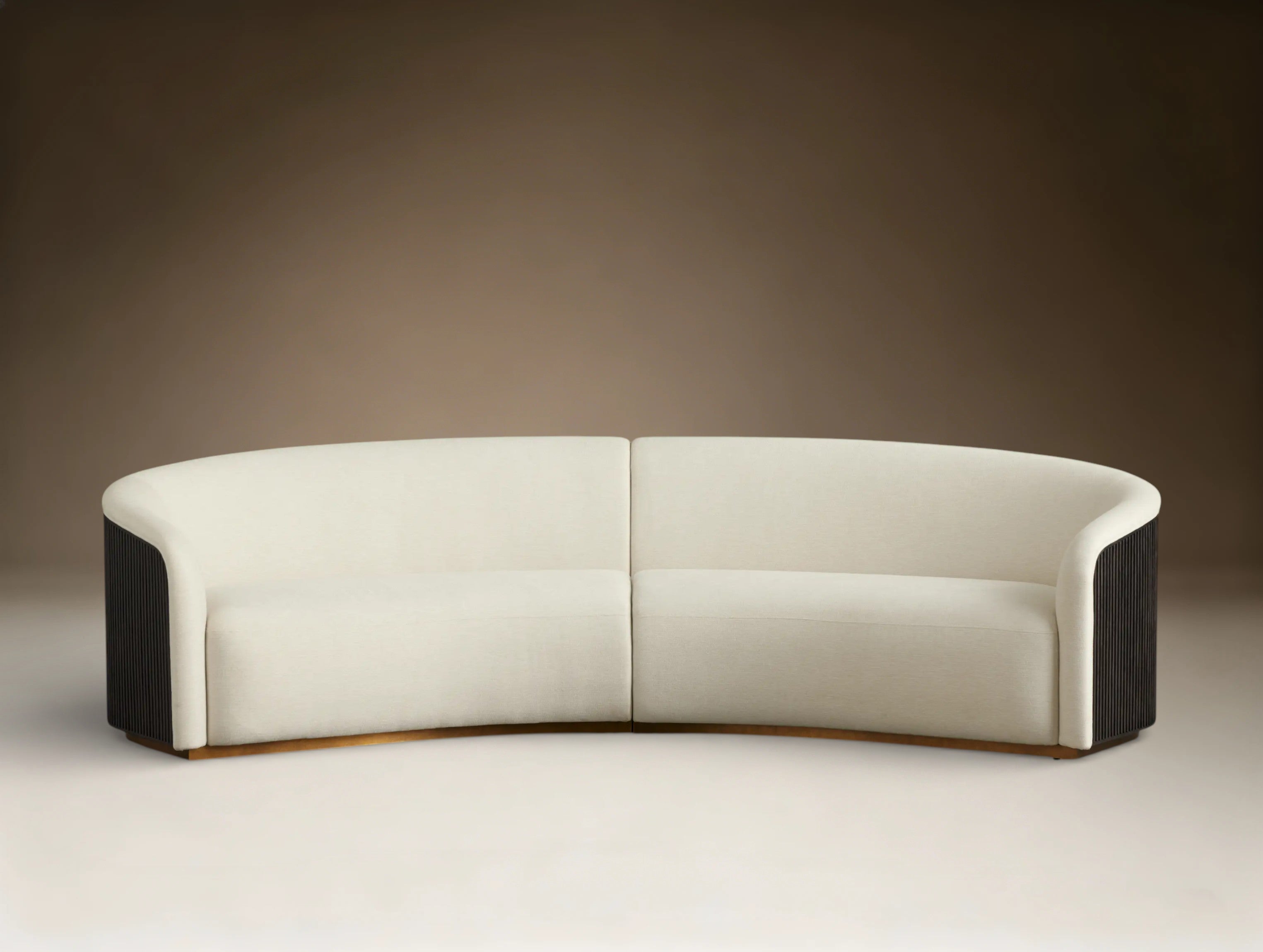 Finnigen Two-Piece Curved Sectional