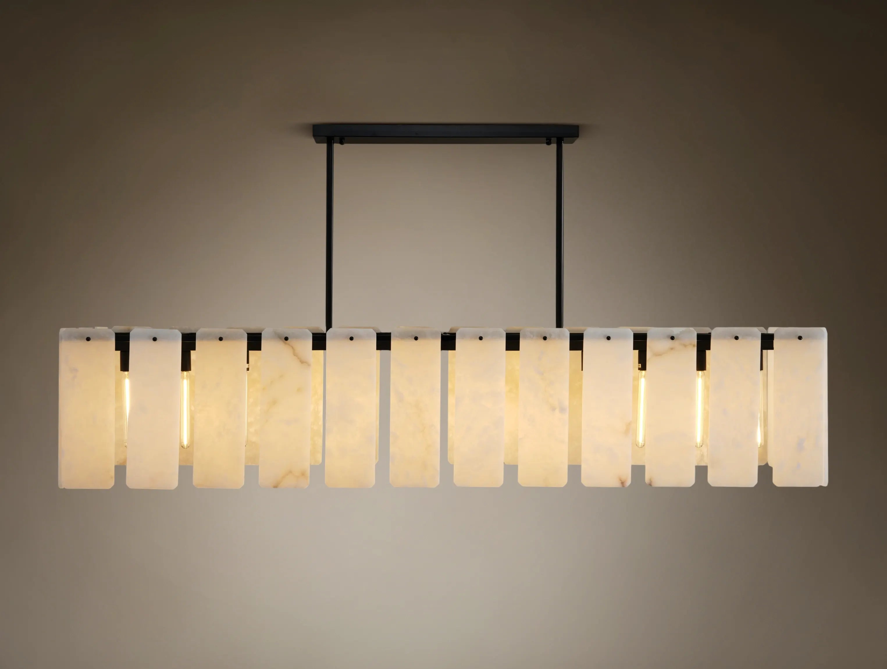 Colomette Onyx Rectangular Chandelier