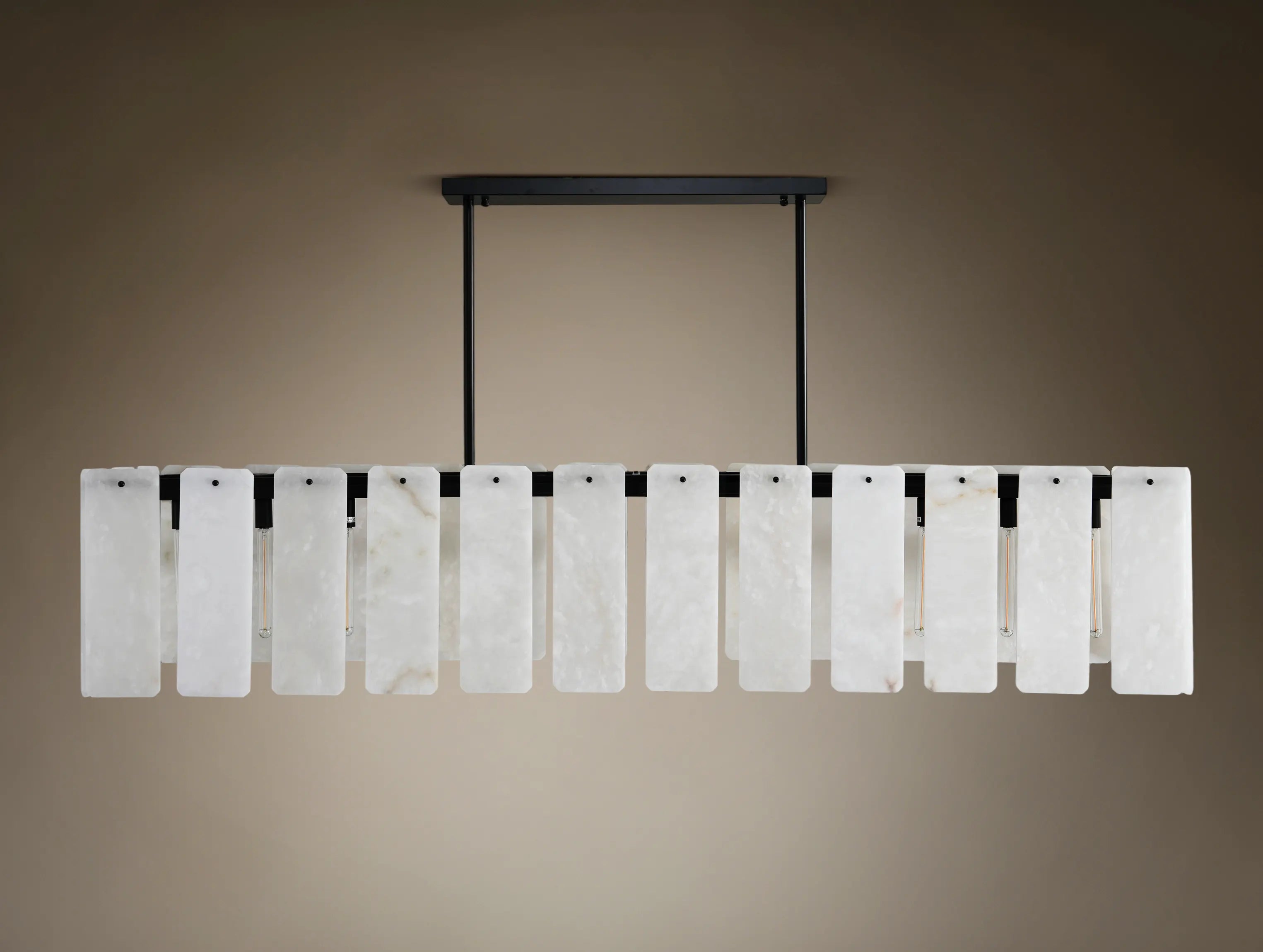 Colomette Onyx Rectangular Chandelier