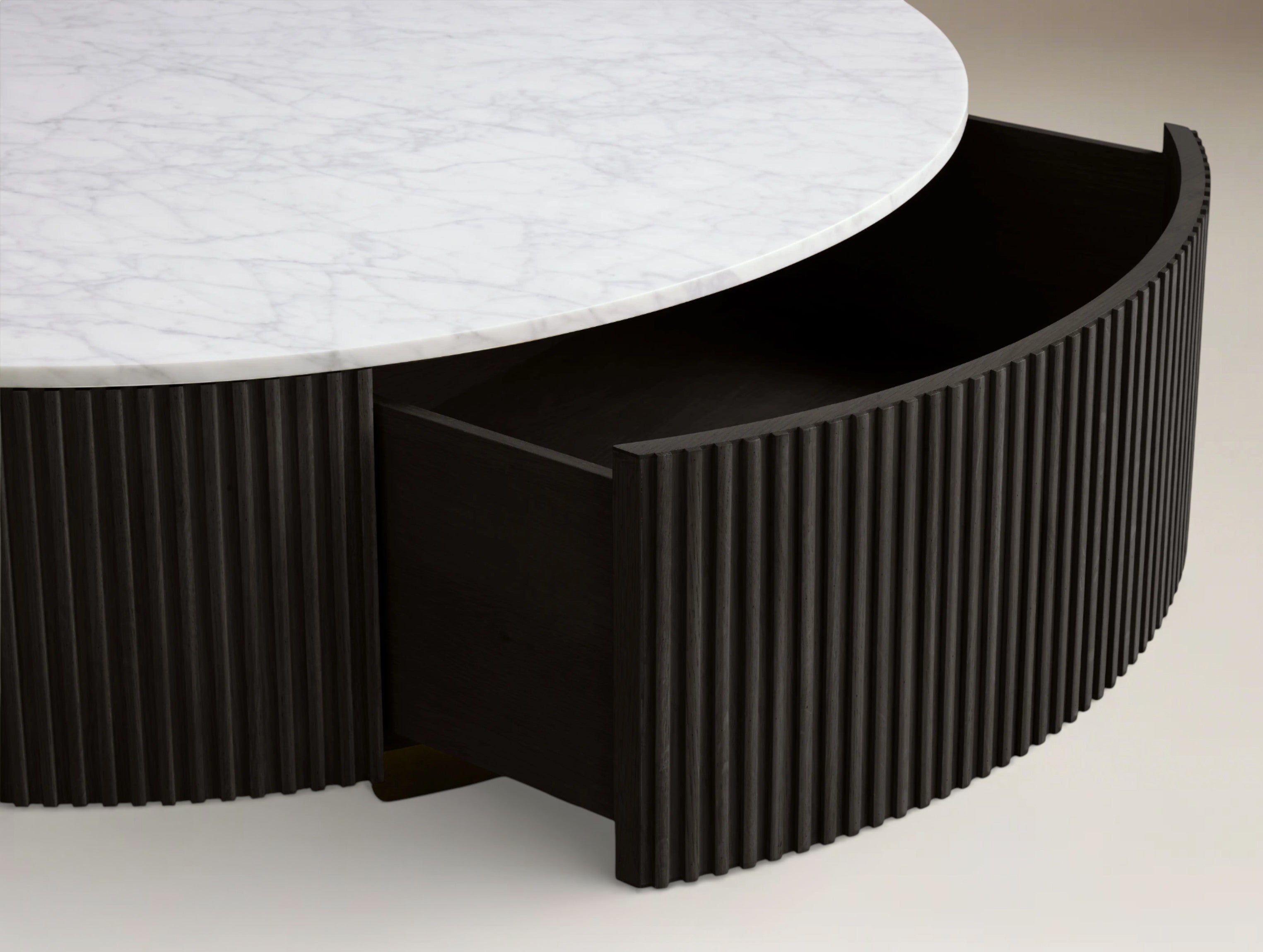 Finnigen Round Storage Coffee Table