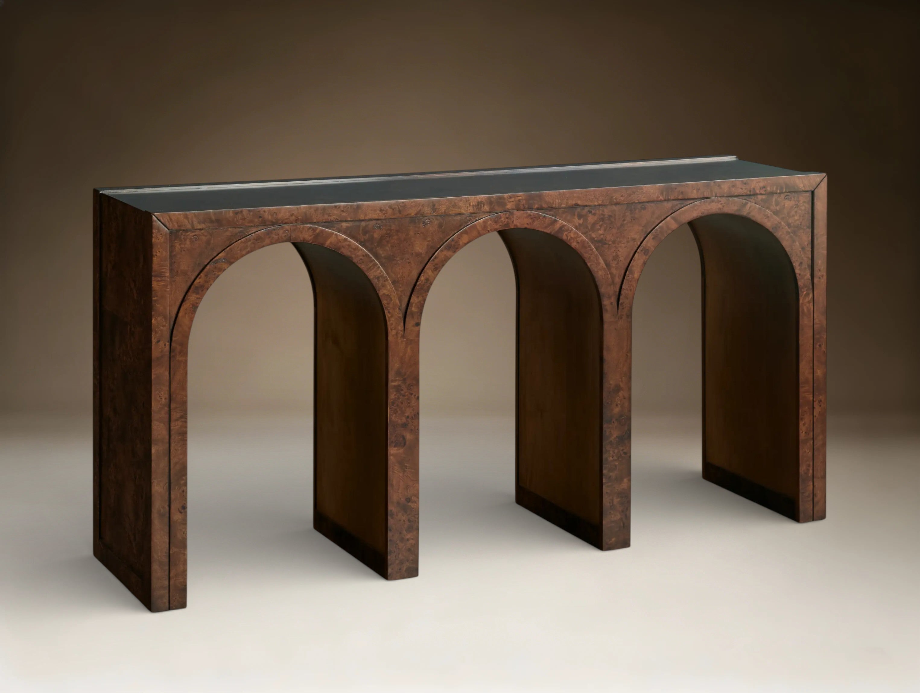 Hottiy Burl Console Table