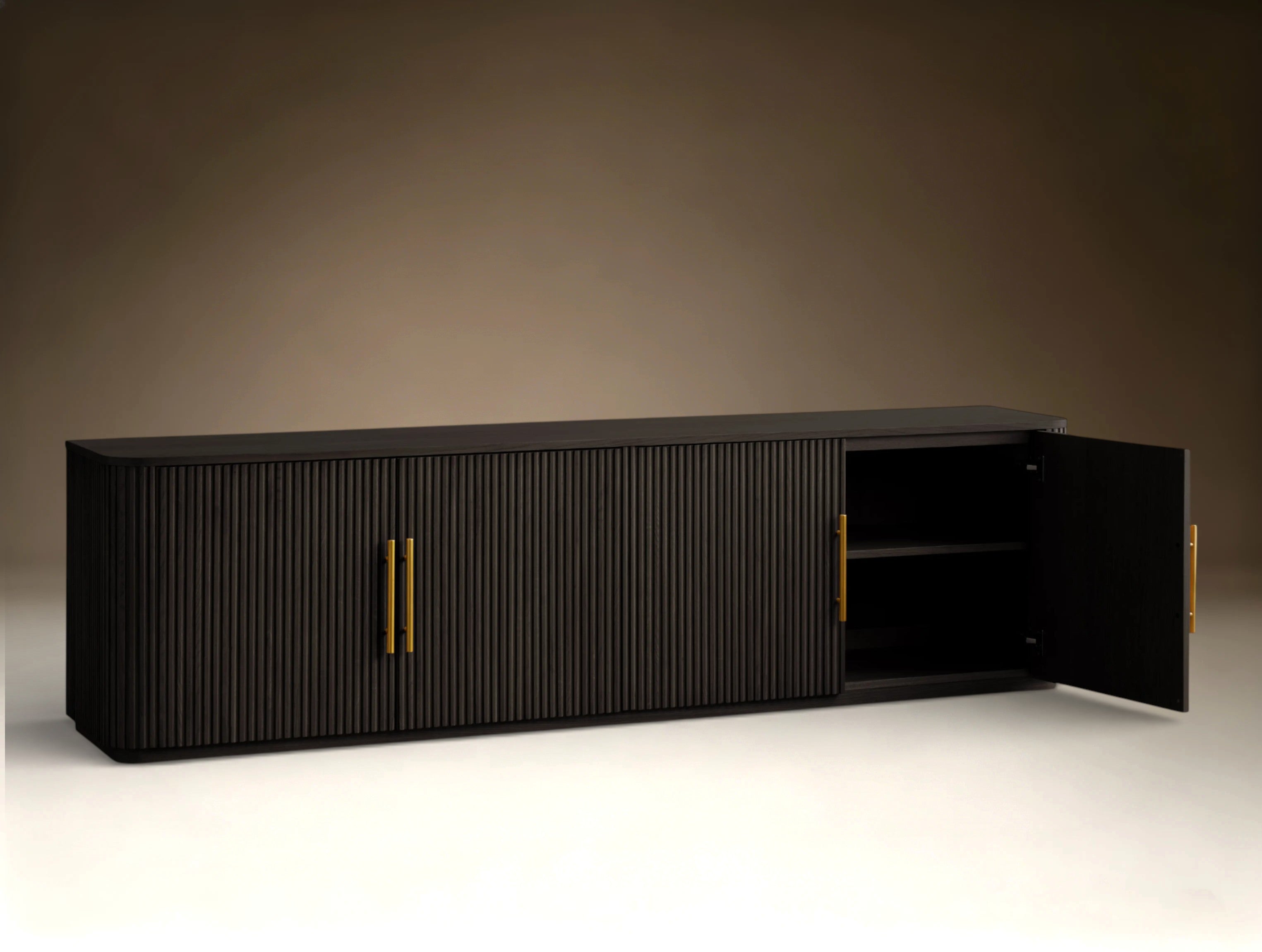 Finnigen Wood Media Console
