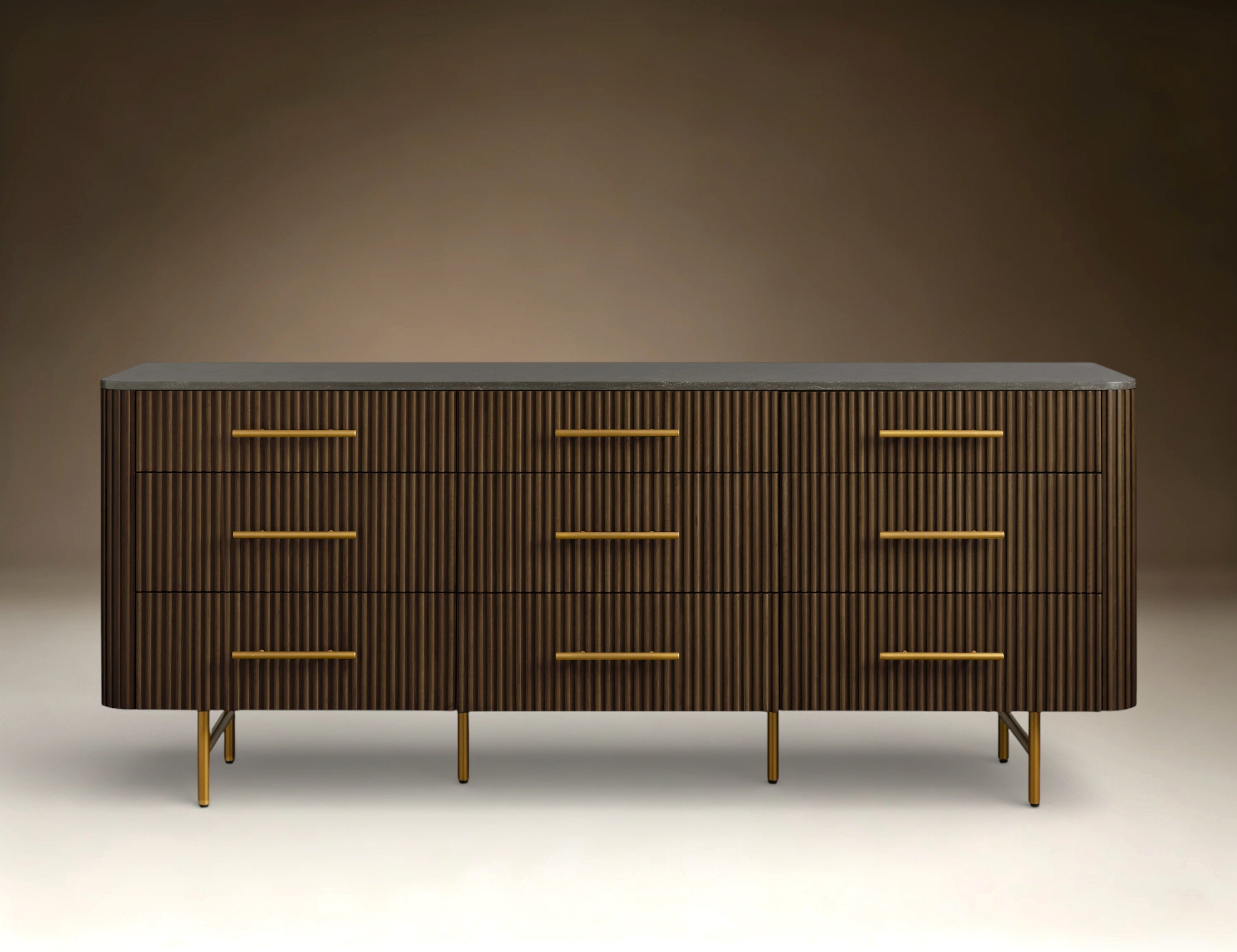 Finnigen Nine-Drawer Dresser